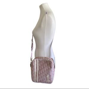Dior Vintage Y2K Pink Trotter Crossbody Authentic
